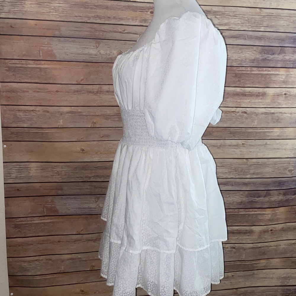 NWOT LuLus  Lined Dress With Smocking Detail - Picture 4 of 7